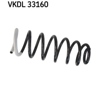Ressort de suspension SKF VKDL 33160 pour CITROEN JUMPY 2.0 HDI 165 - 163cv
