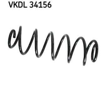 Ressort de suspension SKF OEM 1334006