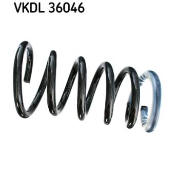 Ressort de suspension SKF VKDL 36046 pour VOLVO XC90 D3 / D5 - 163cv