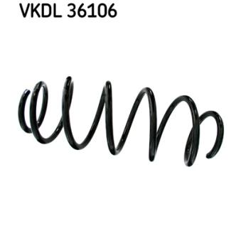 Ressort de suspension SKF VKDL 36106 pour AUDI A4 T6 AWD - 304cv