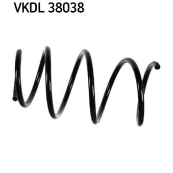 Ressort de suspension SKF OEM 31333412729