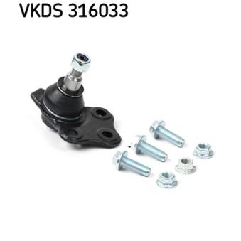 Rotule de suspension SKF VKDS 316033 pour HONDA CRX 1.5 dCi - 110cv