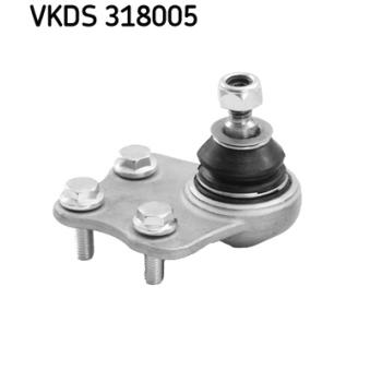 Rotule de suspension SKF VKDS 318005 pour KIA CERATO E 220 CDI - 163cv