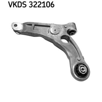 Triangle ou bras de suspension (train avant) SKF VKDS 322106 pour JEEP CHEROKEE 2.0 CRD - 140cv