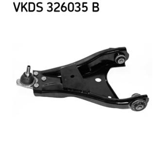 Triangle ou bras de suspension (train avant) SKF VKDS 326035 B pour RENAULT TRUCKS MESSENGER 1.5 dCi - 110cv