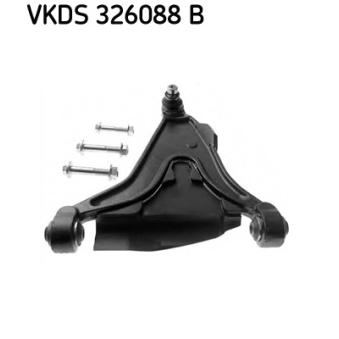 Triangle ou bras de suspension (train avant) SKF VKDS 326088 B pour VOLKSWAGEN CADDY 2.0 - 180cv