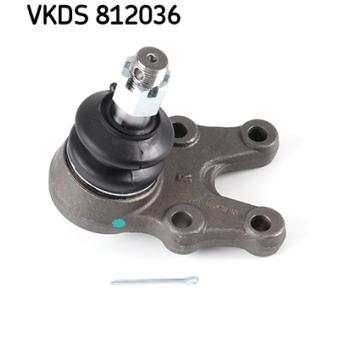 Rotule de suspension SKF VKDS 812036 pour RENAULT R11 2.0 - 75cv