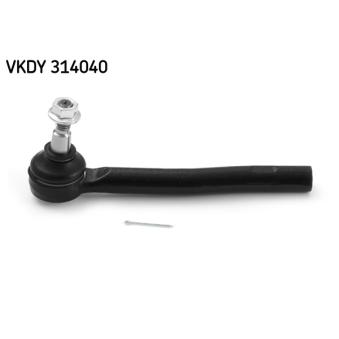 Rotule de barre de connexion SKF VKDY 314040 pour FORD RANGER 2.2 TDCi - 120cv