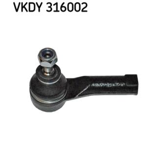 Rotule de barre de connexion SKF VKDY 316002 pour RENAULT KANGOO 1.9 RXED - 65cv