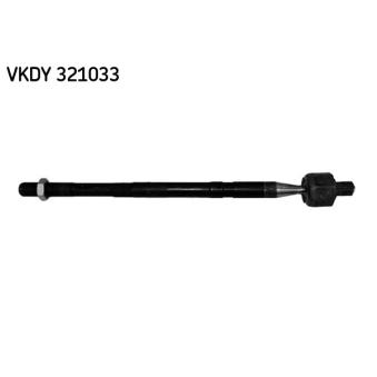 Rotule de direction intérieure, barre de connexion SKF VKDY 321033 pour AUDI TT 1.8 T - 190cv
