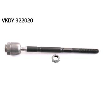 Rotule de direction intérieure, barre de connexion SKF VKDY 322020 pour TOYOTA COROLLA 1.3 D Multijet - 95cv