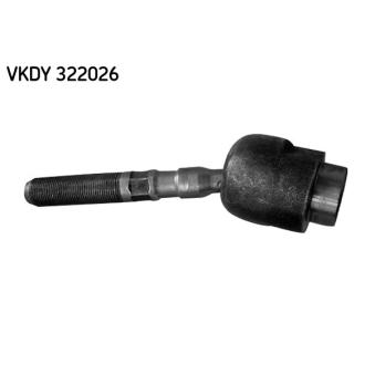 Rotule de direction intérieure, barre de connexion SKF VKDY 322026 pour BMW Série 2 650 - 24cv