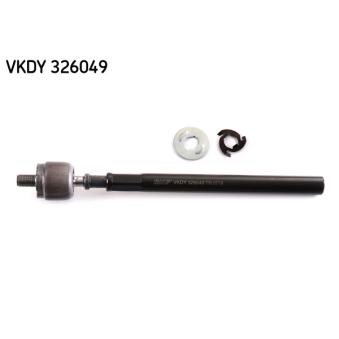 Rotule de direction intérieure, barre de connexion SKF VKDY 326049 pour FORD TRANSIT CONNECT 1.8 - 110cv