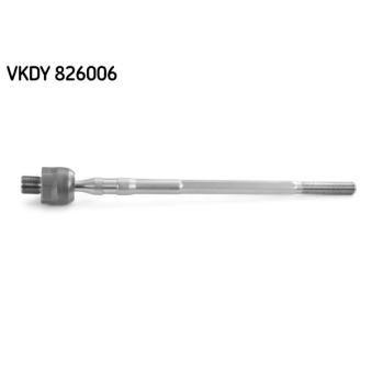 Rotule de direction intérieure, barre de connexion SKF VKDY 826006 pour AUDI A3 1.3 4WD - 68cv