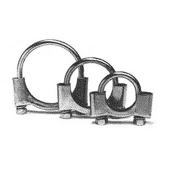 BOSAL 250-958 - Raccord de tuyau, système d'échappement