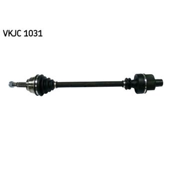 Arbre de transmission SKF VKJC 1031 pour HYUNDAI I30 2.2 - 108cv
