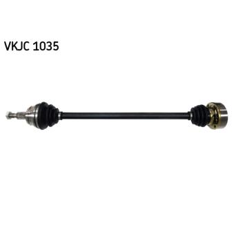 Arbre de transmission SKF VKJC 1035 pour CITROEN C8 1.9 TDI - 110cv