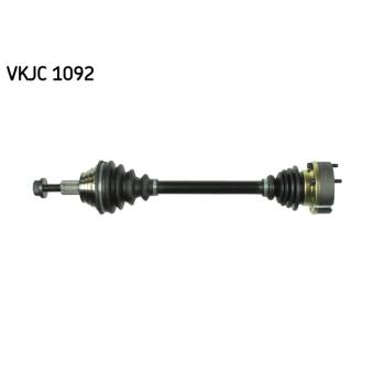 Arbre de transmission SKF VKJC 1092 pour SEAT LEON 1.2 TSI - 86cv