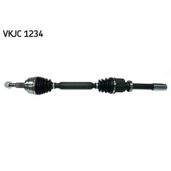 Arbre de transmission SKF VKJC 1234 pour FORD TRANSIT 1.9 DCI - 110cv