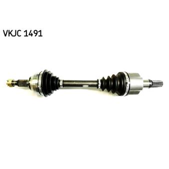 Arbre de transmission SKF VKJC 1491 pour PEUGEOT EXPERT 2.0 HDI 120 - 120cv