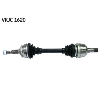 Arbre de transmission SKF VKJC 1620 pour OPEL VECTRA 2.0 DI 16V - 82cv