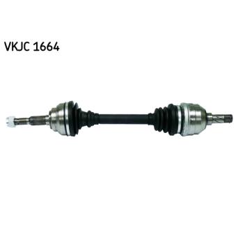 Arbre de transmission SKF VKJC 1664 pour FIAT SCUDO 1.6 16V - 101cv
