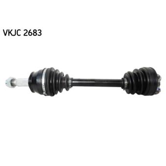 Arbre de transmission SKF VKJC 2683 pour FIAT IDEA 1.3 D Multijet - 90cv