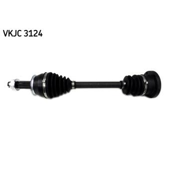 Arbre de transmission SKF VKJC 3124 pour DS DS 4 1.3 Multijet - 75cv