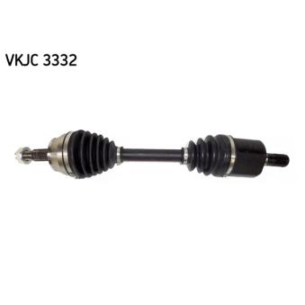 Arbre de transmission SKF VKJC 3332 pour FIAT 500X 1.6 D Multijet - 120cv