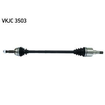 Arbre de transmission SKF VKJC 3503 pour VOLKSWAGEN SCIROCCO 1.0 - 68cv