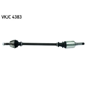 Arbre de transmission SKF VKJC 4383 pour CITROEN AX 1.5 D - 58cv