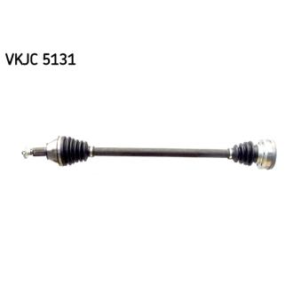 Arbre de transmission SKF VKJC 5131 pour VOLKSWAGEN FOX 1.2 - 60cv