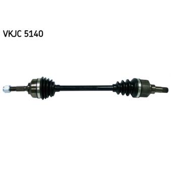 Arbre de transmission SKF VKJC 5140 pour CITROEN C2 1.4 HDI - 68cv