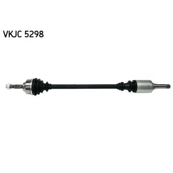 Arbre de transmission SKF VKJC 5298 pour CITROEN C2 1.4 HDI - 68cv
