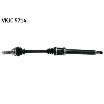 Arbre de transmission SKF VKJC 5714 pour VOLKSWAGEN TRANSPORTER - COMBI 1.6 16V - 100cv