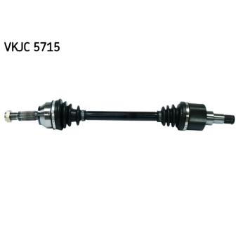 Arbre de transmission SKF VKJC 5715 pour VOLKSWAGEN TRANSPORTER - COMBI 1.6 16V - 100cv