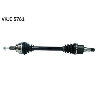 Arbre de transmission SKF VKJC 5761 pour FORD C-MAX 1.8 - 125cv