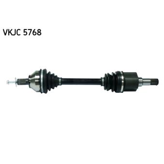 Arbre de transmission SKF VKJC 5768 pour FORD ECONOVAN 2.0 TDCi - 110cv