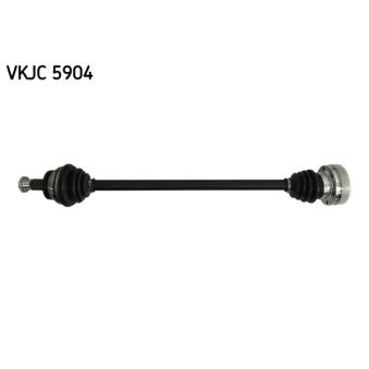 Arbre de transmission SKF VKJC 5904 pour AUDI A1 1.6 TDI - 115cv