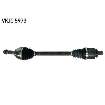 Arbre de transmission SKF VKJC 5973 pour VOLKSWAGEN GOLF 1.9 DCI - 110cv