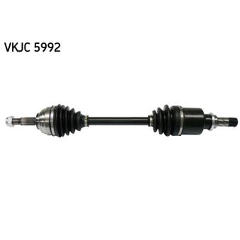 Arbre de transmission SKF VKJC 5992 pour RENAULT MODUS 1.4 - 98cv