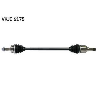 Arbre de transmission SKF VKJC 6175 pour FIAT CINQUECENTO 1.1 Sporting - 54cv