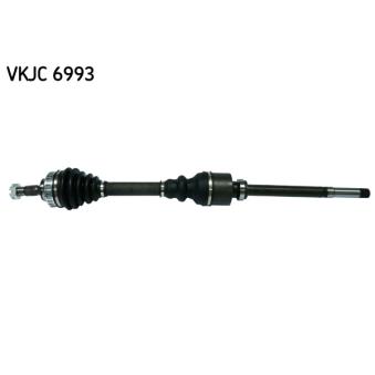 Arbre de transmission SKF VKJC 6993 pour FIAT PANDA 1.8 16V - 110cv
