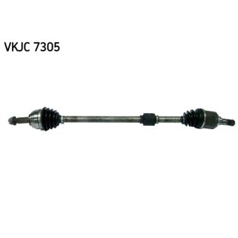 Arbre de transmission SKF VKJC 7305 pour GEELY MR 1.6 - 110cv