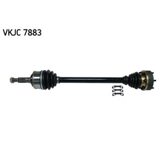 Arbre de transmission SKF VKJC 7883 pour VOLKSWAGEN TRANSPORTER - COMBI 2.1 Syncro - 87cv