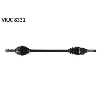 Arbre de transmission SKF VKJC 8331 pour CITROEN C3 1.4 HDI - 68cv