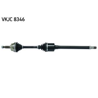 Arbre de transmission SKF VKJC 8346 pour SAAB 93 2.0 Turbo - 185cv