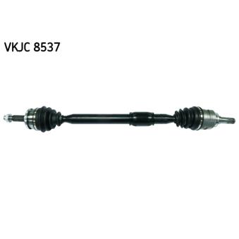 Arbre de transmission SKF VKJC 8537 pour TOYOTA COROLLA 1.4 D-4D - 90cv