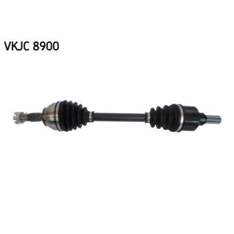 Arbre de transmission SKF VKJC 8900 pour DS DS 3 1.2 THP 110 / PureTech 110 - 110cv