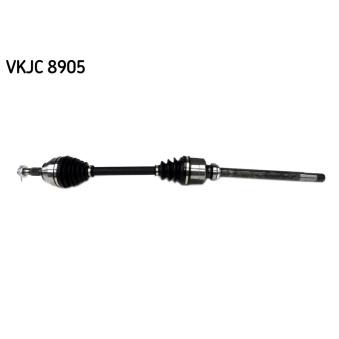 Arbre de transmission SKF VKJC 8905 pour FORD SIERRA 1.6 HDi - 114cv